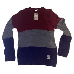 HYPE‎ pullover crew neck sweater Size Medium New with tags Colorblock